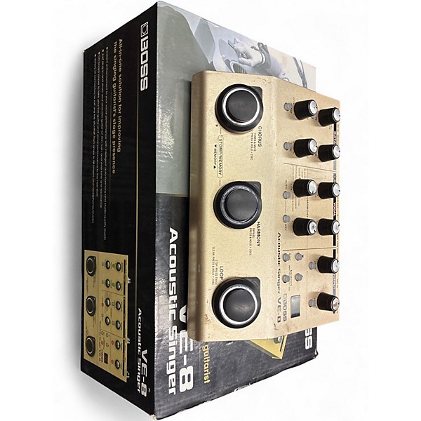 Used BOSS VE8 Acoustic Singer Effect Processor