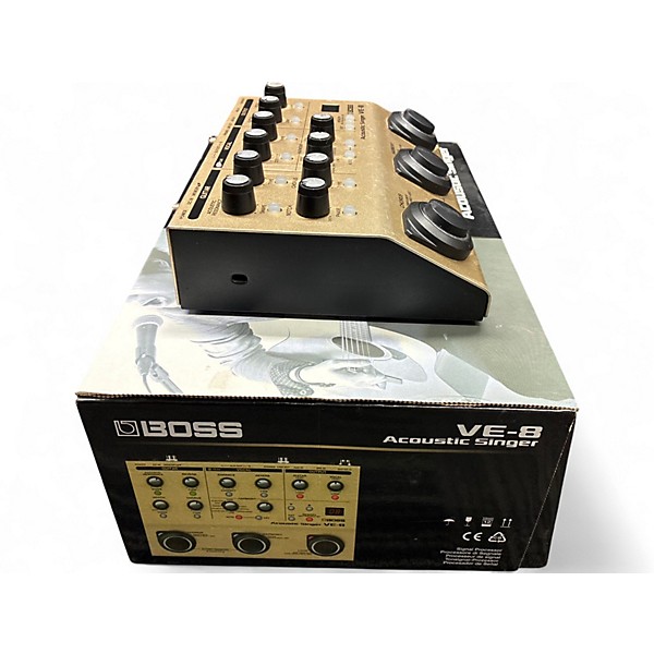 Used BOSS VE8 Acoustic Singer Effect Processor