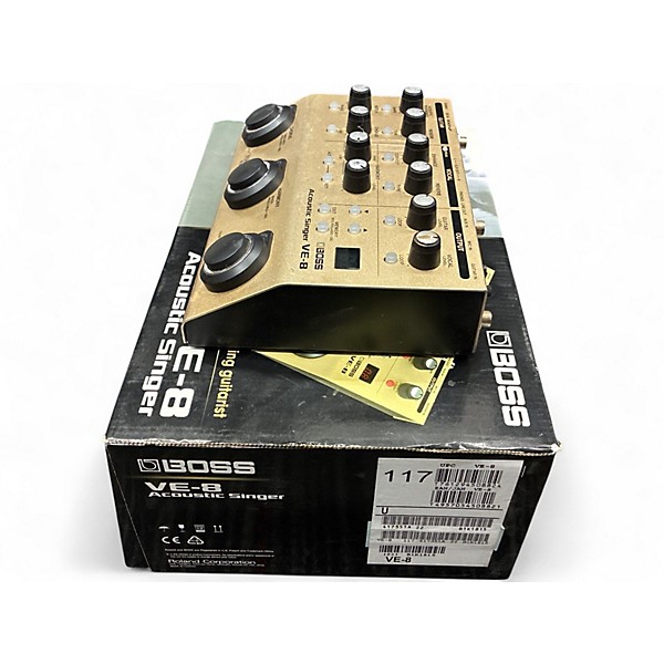 Used BOSS VE8 Acoustic Singer Effect Processor