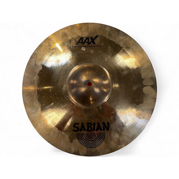 Used SABIAN 16in AAX Xplosion Crash Cymbal