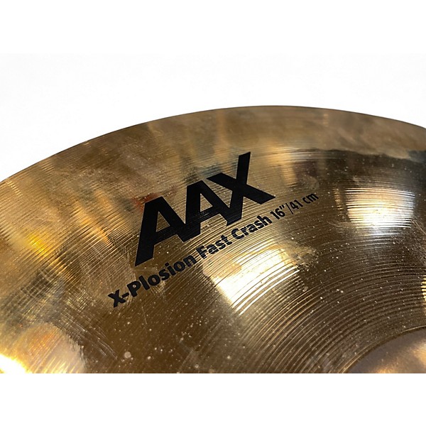 Used SABIAN 16in AAX Xplosion Crash Cymbal