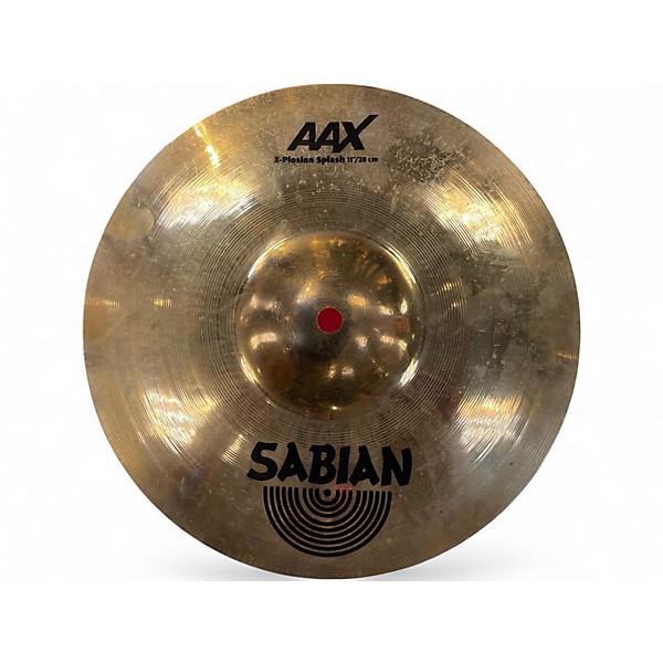 Used SABIAN 11in AAX Xplosion Splash Cymbal