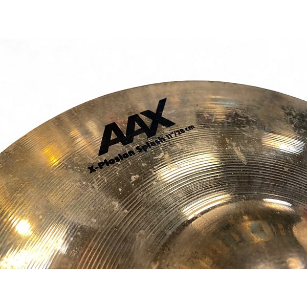 Used SABIAN 11in AAX Xplosion Splash Cymbal