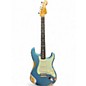 Used Fender '65 Stratocaster Heavy Relic Blue Solid Body Electric Guitar