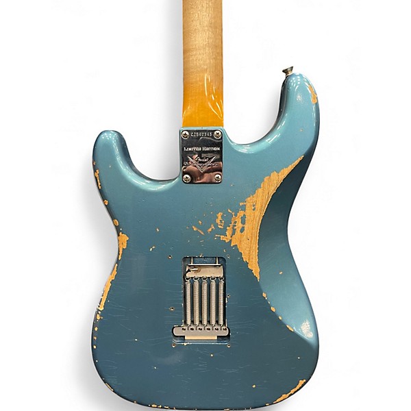 Used Fender '65 Heavy Relic Lake Placid Blue Acoustic Guitar