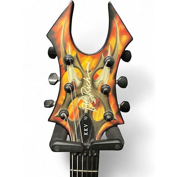 Used B.C. Rich Kerry King Signature V with Kahler Tremolo FLAME Solid Body Electric Guitar