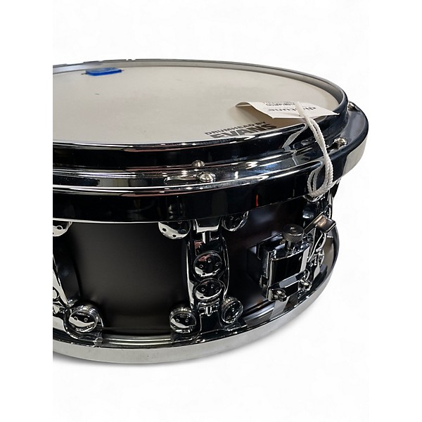 Used dialtune 14in Maple Snare Drum Brown Drum