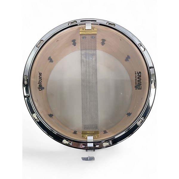 Used dialtune 14in Maple Snare Drum Brown Drum