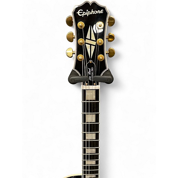 Used Epiphone Les Paul Custom Pro TUXEDO Solid Body Electric Guitar