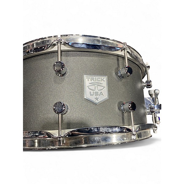 Used Trick 6.5X14 AL13 Star Vent Gray Drum