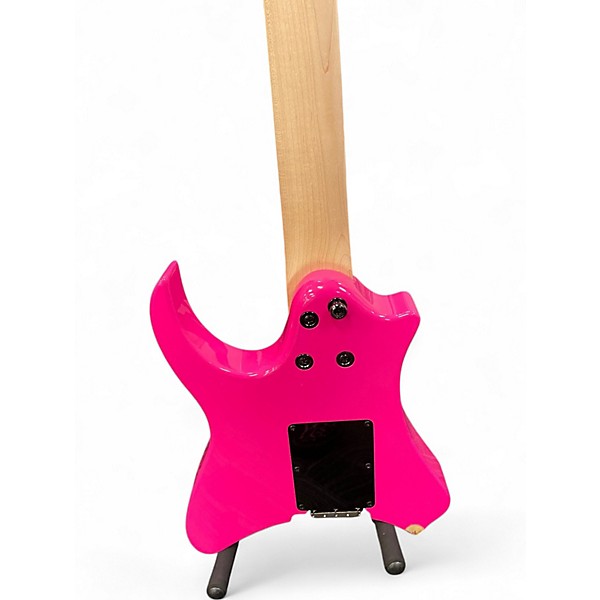 Used Traveler Guitar VAIBRANT Pink Electric Guitar