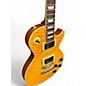 Used Epiphone Les Paul Classic Trans Amber Solid Body Electric Guitar