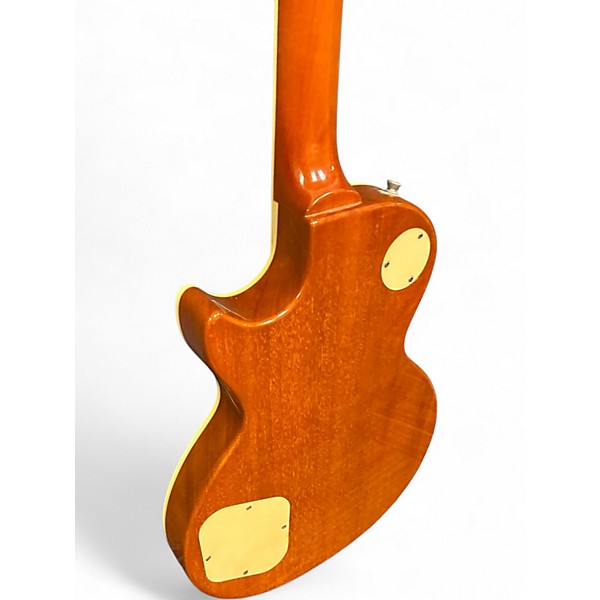 Used Epiphone Les Paul Classic Trans Amber Solid Body Electric Guitar