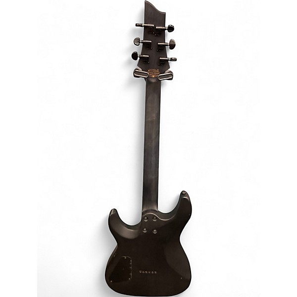 Used Schecter Guitar Research Omen Elite 6 Charcoal Burst Solid Body Electric Guitar