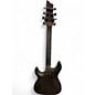 Used Schecter Guitar Research Omen Elite 6 Charcoal Burst Solid Body Electric Guitar