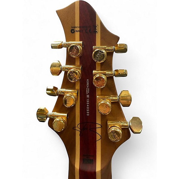 Used ESP ltd jr 608 Black Solid Body Electric Guitar