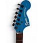 Used 2003 Squier Standard Stratocaster Blue Solid Body Electric Guitar