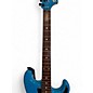 Used 2003 Squier Standard Stratocaster Blue Solid Body Electric Guitar