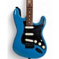 Used 2003 Squier Standard Stratocaster Blue Solid Body Electric Guitar
