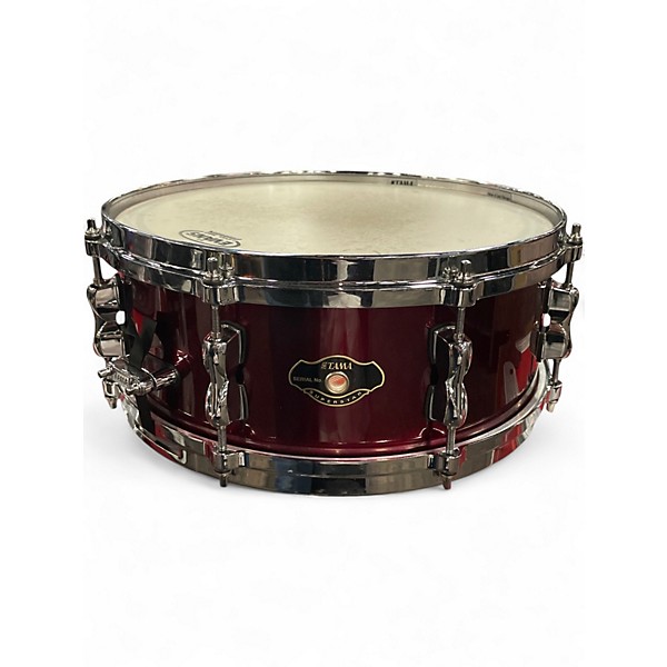 Used TAMA 14X5 Superstar Snare Dark Cherry Drum