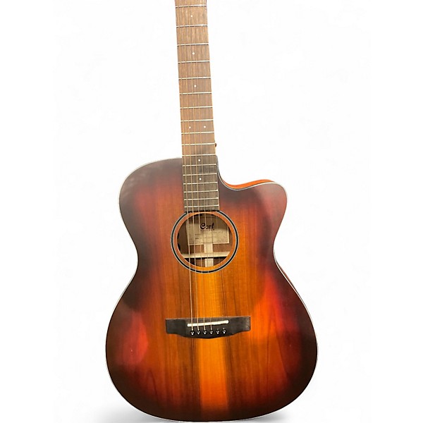 Used Cort CORE-OC ABW Transparent Brown Acoustic Guitar
