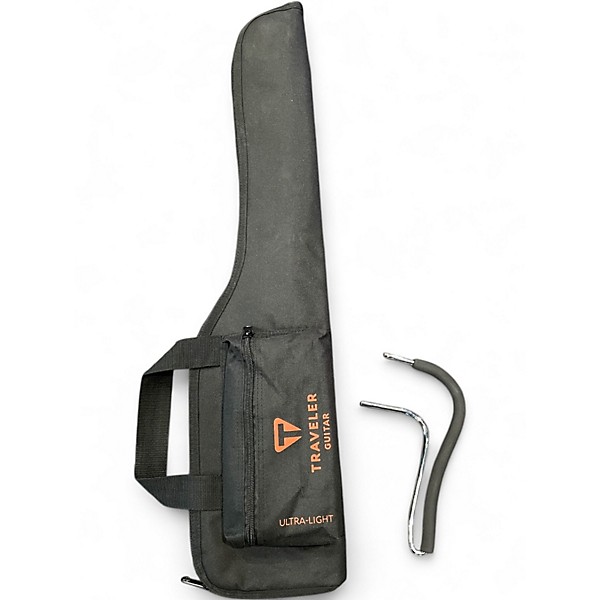 Used Traveler Guitar Ultra Light White Acoustic Guitar