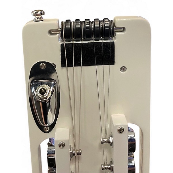 Used Traveler Guitar Ultra Light White Acoustic Guitar