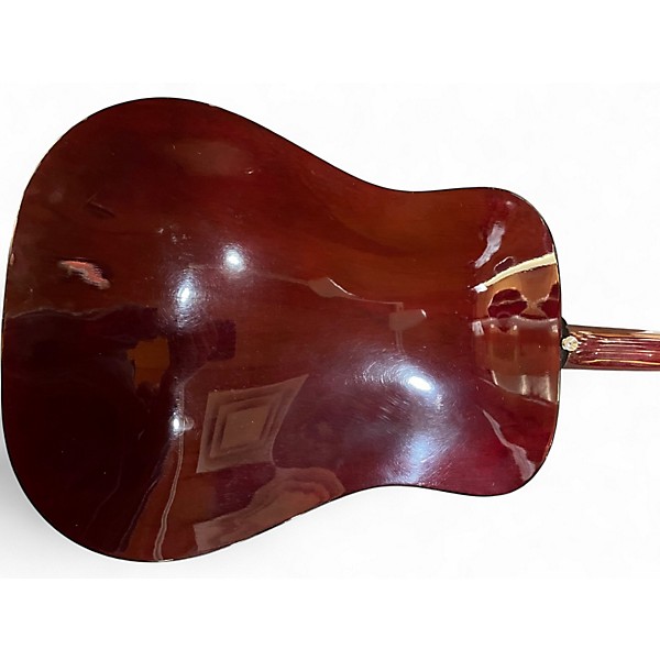 Used 1982 Guild D25 CHERRY RED Acoustic Guitar