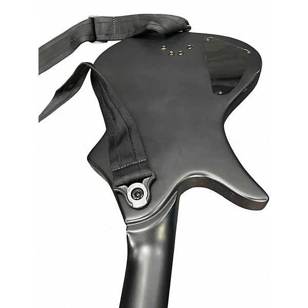 Used Halo Inverted Bass Black Electric Bass Guitar