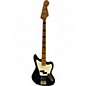 Used 2020s Fender Jaguar Bass Black and White Electric Bass Guitar thumbnail