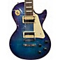 Used 2024 Gibson Les Paul Trad Pro V AAA Flame Blueberry Burst Solid Body Electric Guitar