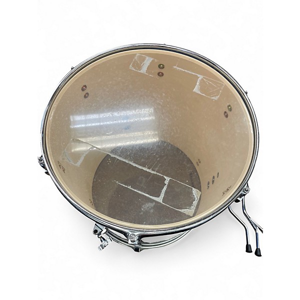 Used Ludwig 4 Piece Accent Metallic Blue Drum Kit