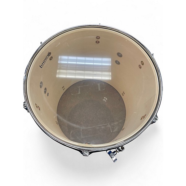 Used Ludwig 4 Piece Accent Metallic Blue Drum Kit