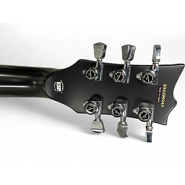 Used ESP E-II Eclipse Black Solid Body Electric Guitar