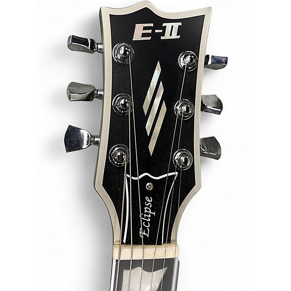 Used ESP E-II Eclipse Black Solid Body Electric Guitar