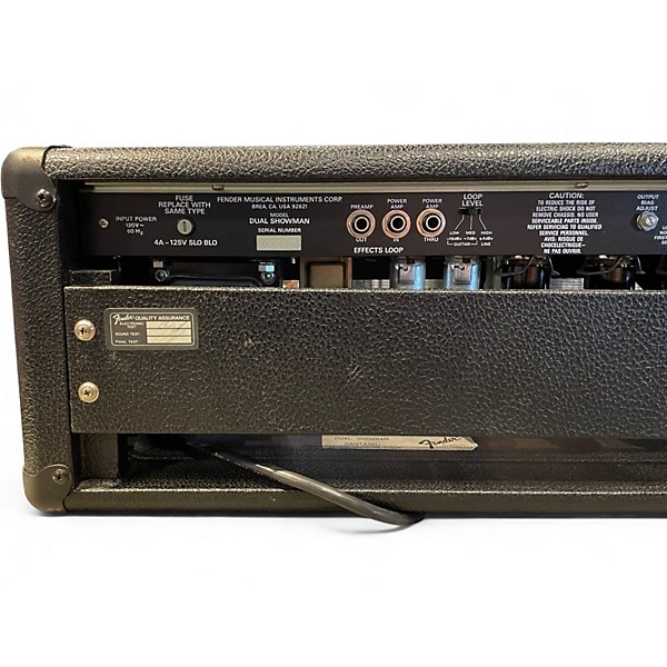 Used Fender Dual Showman Tube Guitar Amp Head