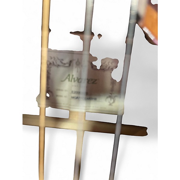 Used Alvarez MGA77CEARSHB Natural Acoustic Electric Guitar