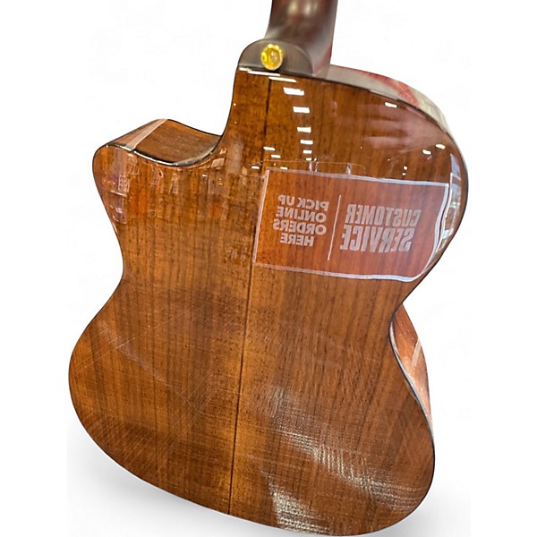 Used Alvarez MGA77CEARSHB Natural Acoustic Electric Guitar