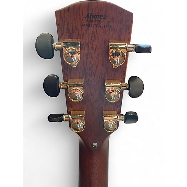 Used Alvarez MGA77CEARSHB Natural Acoustic Electric Guitar