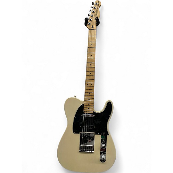 Used Fender Deluxe Nashville Telecaster White Blonde Solid Body Electric Guitar