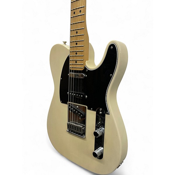 Used Fender Deluxe Nashville Telecaster White Blonde Solid Body Electric Guitar