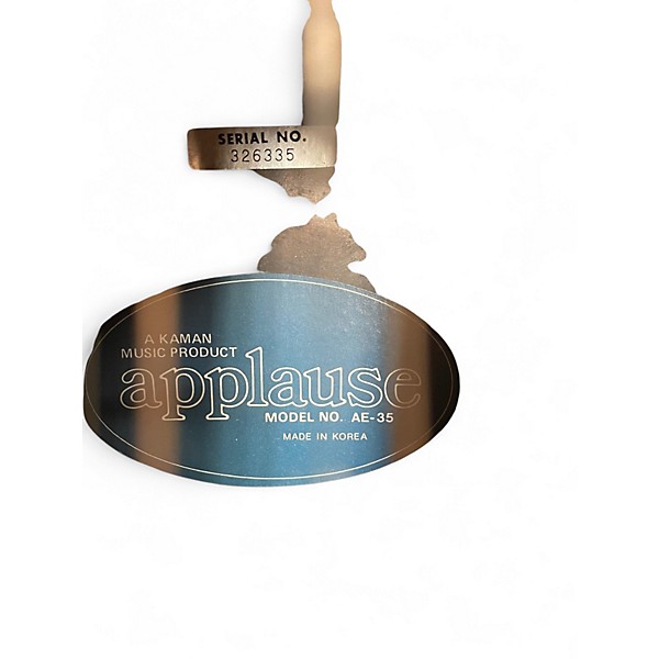 Used Applause AE35 12 String Natural 12 String Acoustic Electric Guitar