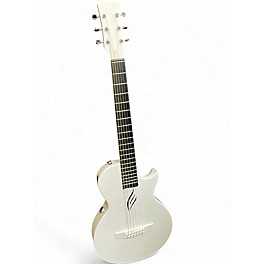Used Enya Nova Go Acoustic Alpine White Acoustic Electric Guitar