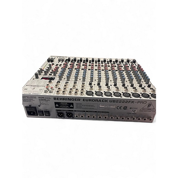 Used Behringer Eurorack UB2222FX-PRO Powered Mixer