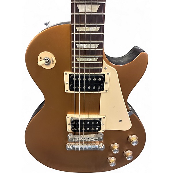 Used Gibson 1950S Tribute Les Paul Studio Gold Solid Body Electric Guitar