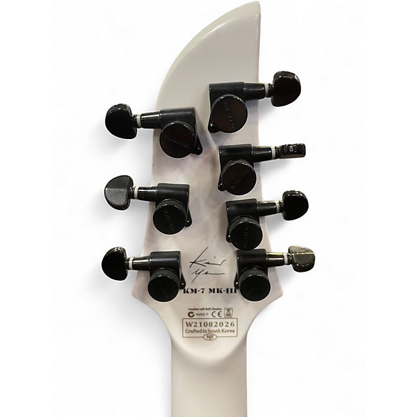 Used Schecter Guitar Research Keith Merrow Signature KM-7 MK-III Hybrid Snowblind Solid Body Electric Guitar