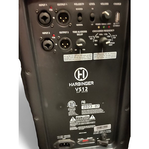 Used Harbinger VS12 Powered Subwoofer
