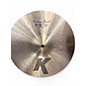 Used Zildjian 14in K Custom Hybrid Hi Hat Pair Cymbal