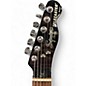 Used Squier Standard Telecaster Black Chrome Solid Body Electric Guitar