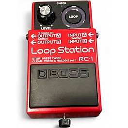 Used BOSS RC1 Loop Station Pedal